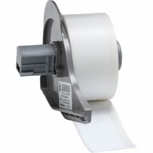 BRADY M7C-1000-530 Label, 1 Inch Size x 50 ft, Vinyl Vinyl Adhesive, White | CP2CKB 803R24