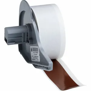 BRADY M7C-1000-595-BR Label, 1 Inch Size x 50 ft, Vinyl, Brown, Outdoor | CP2CKJ 803PW7