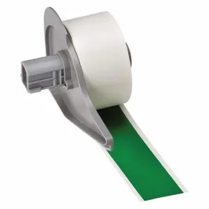 BRADY M7C-1000-595-GN Label, 1 Inch Size x 50 ft, Vinyl, Green, Outdoor, 0.004 Inch Size Label Thick | CP2CKP 803PX0