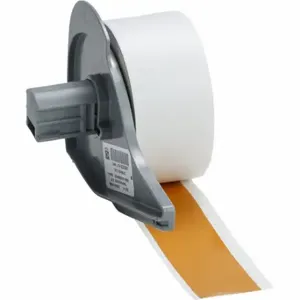 BRADY M7C-1000-595-OC Label, 1 Inch Size x 50 ft, Vinyl, Ochre, Outdoor | CP2CKU 803PX3