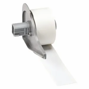 BRADY M7C-1000-595-WT Label, 1 Inch Size x 50 ft, Vinyl, White, Outdoor, 0.004 Inch Size Label Thick | CP2EWZ 803PY0