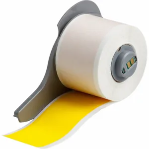 BRADY M7C-1500-472-YL Label, 1 1/2 in, 1 1/2 Inch Size x 50 ft, Polyimide, Yellow | CV2PMB 803NU9