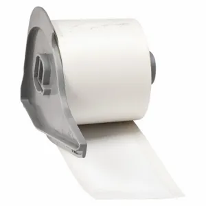 BRADY M7C-2000-529 Label, 2 Inch Size x 50 ft, Polypropylene, White, Indoor | CP2DCV 803R23