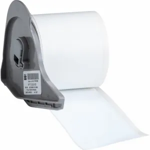 BRADY M7C-2000-530 Label, 2 Inch Size x 50 ft, Vinyl Vinyl Adhesive, White | CP2DCW 803R27