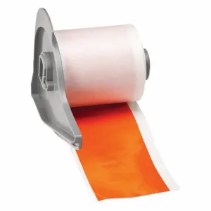 BRADY M7C-2000-595-OR Label, 2 Inch Size x 50 ft, Vinyl, Orange, Outdoor | CP2DDL 803PZ7