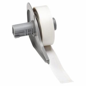 BRADY M7C-500-422 Label, 1/2 in, 1/2 Inch Size x 50 ft, Polyester, White, 0.004 Inch Size Label Thick | CT9EKX 803R32