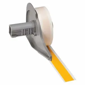 BRADY M7C-500-581-YL Label, 1/2 Inch Size x 50 ft, Vinyl, Yellow, Outdoor, 0.005 Inch Size Label Thick | CP2CUG 803R15