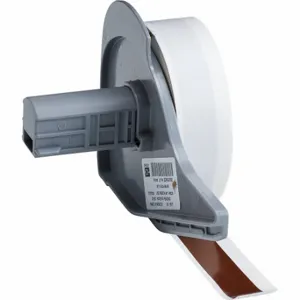 BRADY M7C-500-595-BR Label, 1/2 Inch Size x 50 ft, Vinyl, Brown, Outdoor | CP2CTE 803PV8