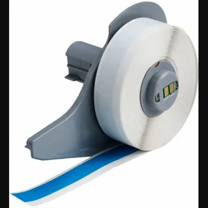 BRADY M7C-500-595-LB Label, 1/2 Inch Size x 50 ft, Vinyl, Light Blue, Outdoor | CP2CTM 803PV3