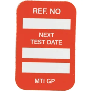 BRADY MIC-MTIGP O Microtag(r) Inspection Insert Vinyl - Pack Of 100 | AC9EYY 3GAM9