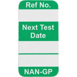 BRADY NAN-GP G Nanotag(tm) Insert 1-1/4 x 5/8 Inch - Pack Of 100 | AC9EXM 3GAJ2