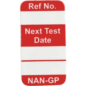 BRADY NAN-GP R Nanotag(tm) Insert 1-1/4 x 5/8 Inch R - Pack Of 100 | AC9EXQ 3GAJ5