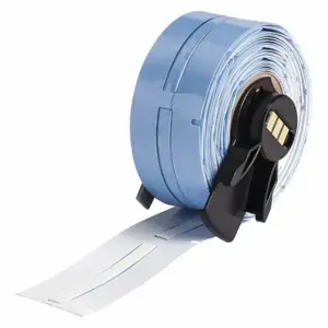 BRADY PSPT-094-2-WT-R Precut Label Roll, 3/32 x 2 Inch Size, Polyolefin, White, 10 Awg To 12 Awg Wire Gauge | CP6DBV 52HK18