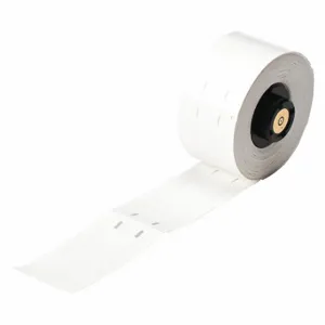 BRADY PTL-12-109 Precut Label Roll, 3 x 3/4 Inch Size, Polyethylene, White, 16 Awg To 10 Awg Wire Gauge | CV3WBZ 4VR19