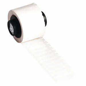 BRADY PTL-14-423 Precut Label Roll, 3/16 x 1 Inch Size, Halogen Free Polyester, White, 750 Labels | CP2LTE 4VR23