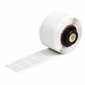 BRADY PTL-17-428 Precut Label Roll, 1/2 x 1 Inch Size, Polyester, Gray, 500 Labels Per Roll | CU6UQX 3PYN1