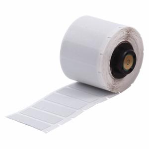 BRADY PTL-29-486 Precut Label Roll, 1/2 x 1 1/2 Inch Size, Polyester, Gray, 500 Labels Per Roll | CU6UQV 3PYP2