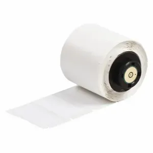 BRADY PTL-30-499 Precut Label Roll, 3/4 x 1 1/2 Inch Size, Autoclavable Cryogenic Nylon, White | CV4QGP 3PYG8