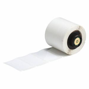 BRADY PTL-31-483 Precut Label Roll, 1 x 1 1/2 Inch Size, Polyester, White, 250 Labels | CP2JUY 3PYF3