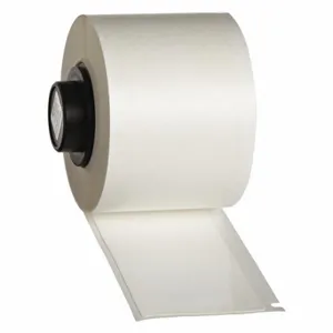 BRADY PTL-34-498 Precut Label Roll, 6 Inch X 1 1/2 Inch, Vinyl, White | CV4QBF 13Y970