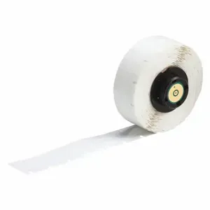 BRADY PTL-39-422 Precut Label Roll, 19/32 x 3/8 Inch Size, Polyester, White, 750 Labels | CP2KDT 3PYL2