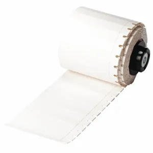 BRADY PTL-40-412 Precut Label Roll, 3/8 x 1 15/16 Inch Size, 1 15/16 Inch Size, Polypropylene, White | CV3WCB 42X444