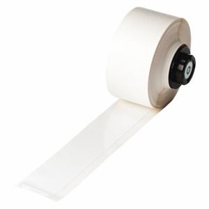 BRADY PTL-42-422 Continuous Label Roll, 1 Inch X 50 Ft, Polyester, White, Outdoor | CP2HYQ 3PYK2