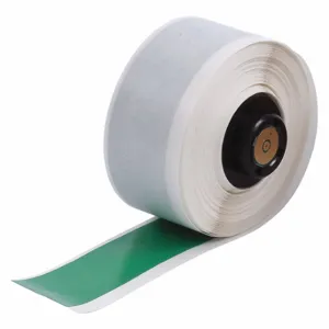 BRADY PTL-42-439-GR Continuous Label Roll, 1 Inch X 50 Ft, Vinyl, Green, Outdoor | CP2HZA 3TJC1