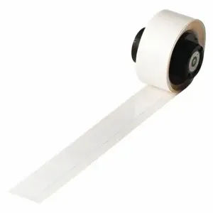 BRADY PTL-46-422 Continuous Label Roll, 3/8 Inch X 50 Ft, Polyester, White, Outdoor | CP2LPP 3PYK3