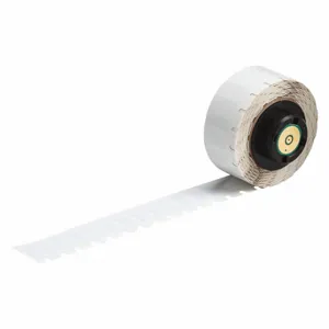 BRADY PTL-5-473 Precut Label Roll, 13/64 x 1/2 Inch Size, Polyester, White, 750 Labels Per Roll | CP2KDG 4VT23