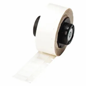 BRADY PTL-6-423 Precut Label Roll, 17/64 x 1/2 Inch Size, Halogen Free Polyester, White, 750 Labels | CP2KDQ 4VT24