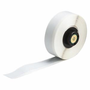 BRADY PTL-8-428 Continuous Label Roll, 1/2 Inch X 50 Ft, Metallized Polyester, Gray | CU6RUH 4VT36