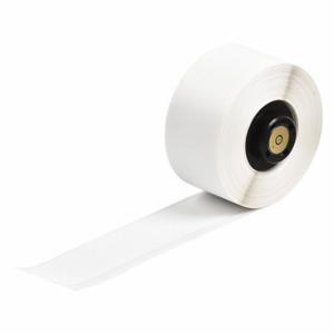 BRADY PTL-43-439 Continuous Label Roll, 1 29/32 Inch X 50 Ft, Vinyl, White, Outdoor | CP2HYH 3TJC4