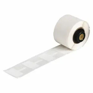 BRADY PTLFT-01-425 Precut Label Roll, T-Style, 1 3/16 x 25/32 Inch Size, Polypropylene, White | CP4LKQ 34CJ02