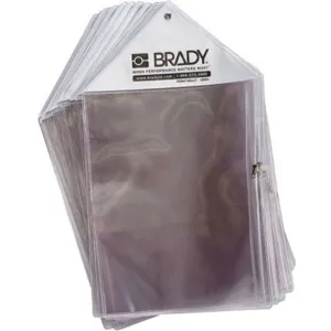 BRADY PW-PW A4 1 Scafftag Permit Wallet Plastic | AF6ZXM 20TJ45