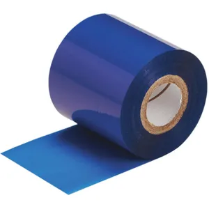 BRADY R4400-BL Ribbon Blue 984 Feet L x 2-23/64 Inch Width Resin | AG3UJX 33VG32