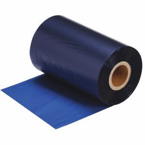 BRADY R4507-BL Etikettendrucker-Farbband, 4 21/64 Zoll Größe x 984 Fuß, Blau, Wachs/Harz, R4500 | CP2BWD 43ZM07