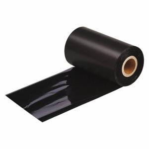 BRADY R4707 Label Printer Ribbon, 4 21/64 Inch Size x 984 ft, Black, Resin, R4700 | CP2BWK 43ZM11