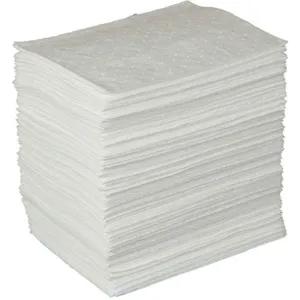 BRADY SPC ABSORBENTS BPO200 Absorbent Pads 15 Inch Width 17 Inch Length - Pack Of 200 | AA7DRK 15U859