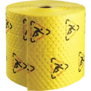 BRADY SPC ABSORBENTS CH15P Absorbent Roll Yellow 20 Gallon 15 Inch Width | AE6MJY 5TZV9