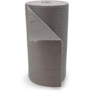 BRADY SPC ABSORBENTS RFDP328DP Absorbent Roll Gray 55 Gallon 28-1/2 Inch Width | AE3GWZ 5DFL4