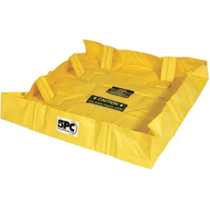 BRADY SPC ABSORBENTS SB-SL46 Collapsible Wall Containment Berm 119gal | AA7DTT 15U897