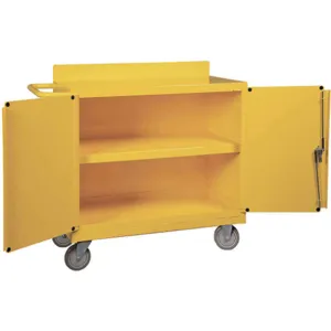 BRADY SPC ABSORBENTS SC-CART Spill Control Cart 36 x 18 x 38-3/8 Inch Yellow | AH9ULN 42X784