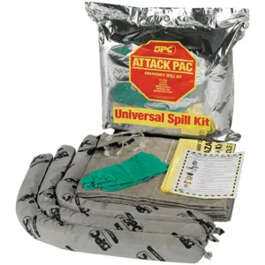 BRADY SPC ABSORBENTS SKA-ATK-GRNG Spill Kit 7 Gallon Universal | AC8JFR 3AP01