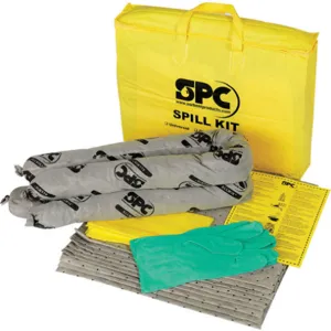 BRADY SPC ABSORBENTS SKA-PP-TAA Spill Kit Economy TAA Compliant | AH9ULC 42X753