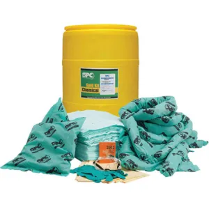 BRADY SPC ABSORBENTS SKH-55 Spill Kit 37 Gallon Hazmat | AE6TXK 5UZ67