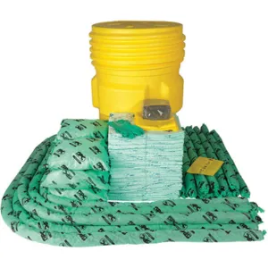 BRADY SPC ABSORBENTS SKH-95 Spill Kit 82 Gallon Hazmat | AE6TXL 5UZ68