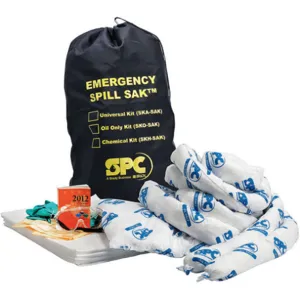 BRADY SPC ABSORBENTS SKO-SAK Spill Kit 9 Gallon Oil Only | AA7DRQ 15U866