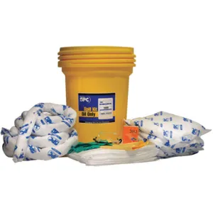 BRADY SPC ABSORBENTS SKO30 Spill Kit 30 gal Oil Only | AH9ULA 42X745