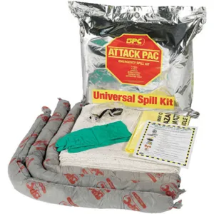 BRADY SPC ABSORBENTS SKR-ATK Spill Kit 36 Gallon Maintenance Foil Bag | AA7DRN 15U864